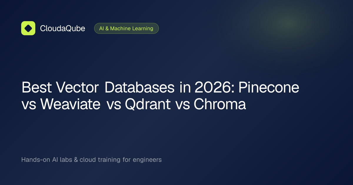 Best Vector Databases in 2026: Pinecone vs Weaviate vs Qdrant vs Chroma ...